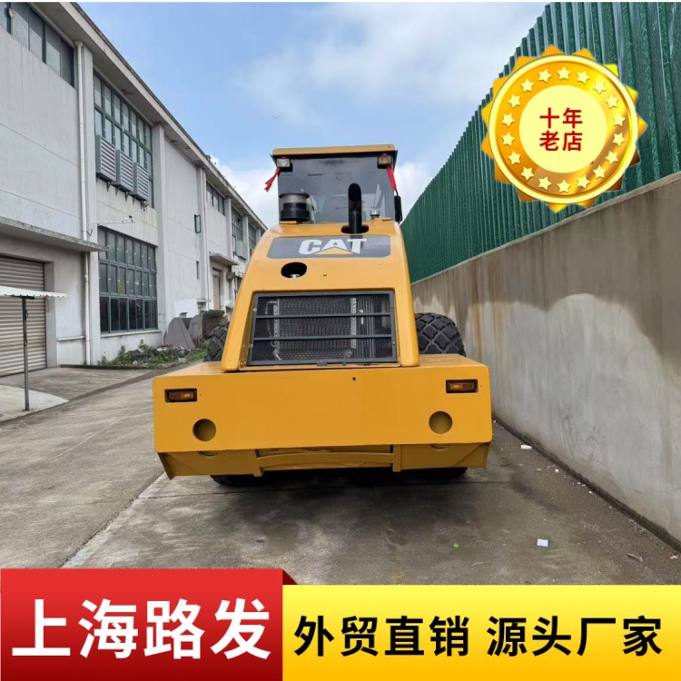 Usado Carter 683E 8 toneladas rodillo vibratorio de rueda de acero simple transferencia de bajo precio soporte de prueba de sitio