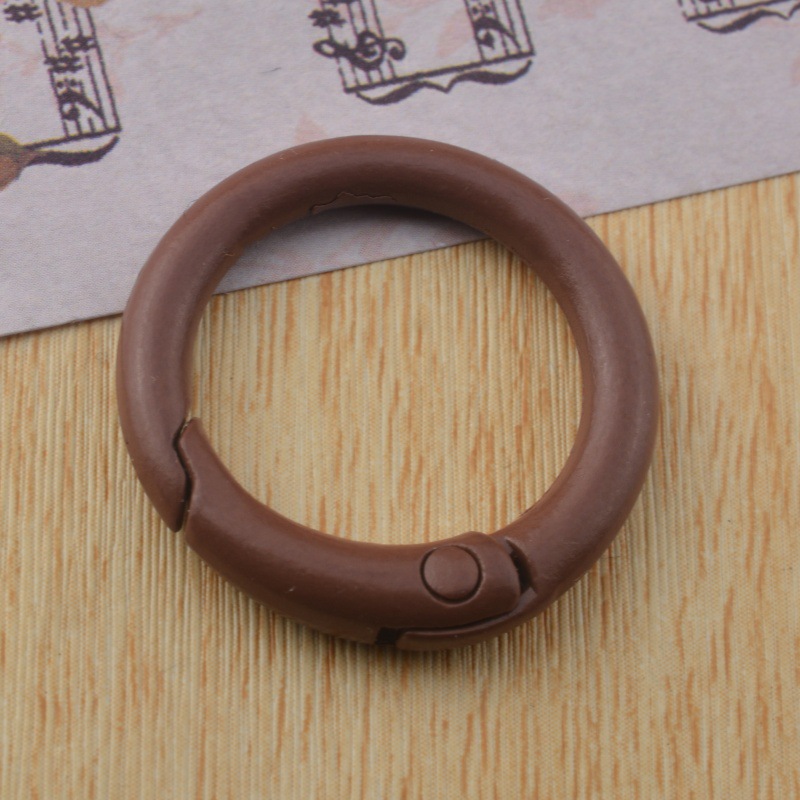 工場直販カラー塗装亜鉛合金スプリングコイル 33 ミリメートルスプリングコイル diy ペンダントキーホルダーアクセサリースプリング