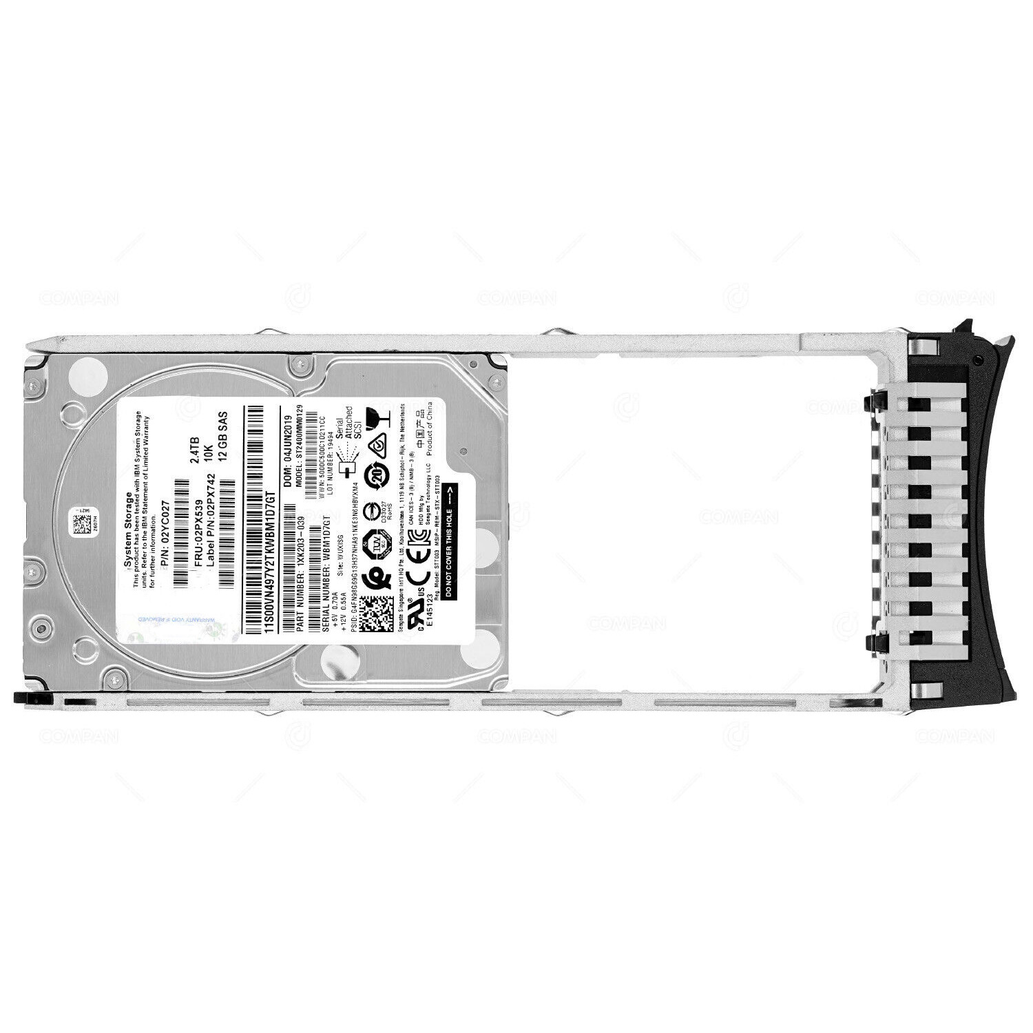 2078Ac6B New 2.4Tb Ibx Sas 2.5inch Hard Drive in Box V7000