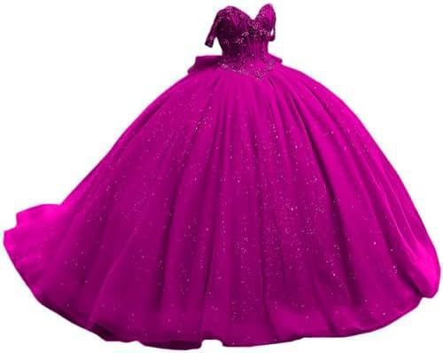 Vestido de noche de cola, top de tubo de un solo hombro, vestido de fiesta para adultos, vestido de princesa de hilo esponjoso, vestido de aplicación tridimensional