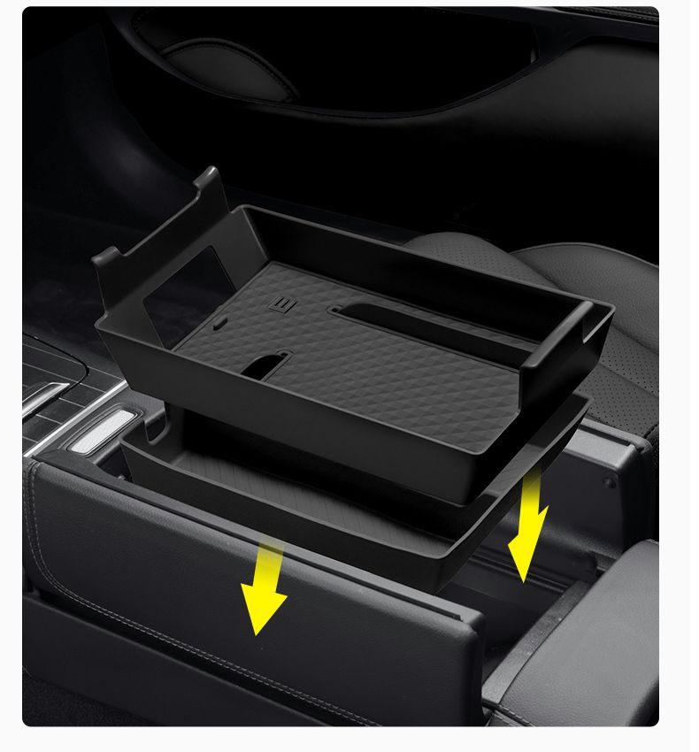 Mercedes-Benz new E-class C- class GLC300L/E300L/E260 central control silicone armrest box storage box car storage box