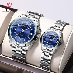 Guangdong supply Chenxi brand steel belt men's and women's couple watches 027C manufacturer wholesale cross-border foreign trade quartz watches