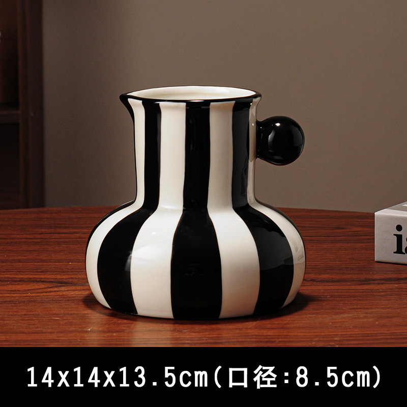 Vaso tipo pot - negro
