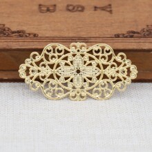 ��Ʒ24K����ͭ��Ƭ57*28mm���ڴ�Ƭ�ֹ�diy���β������A092