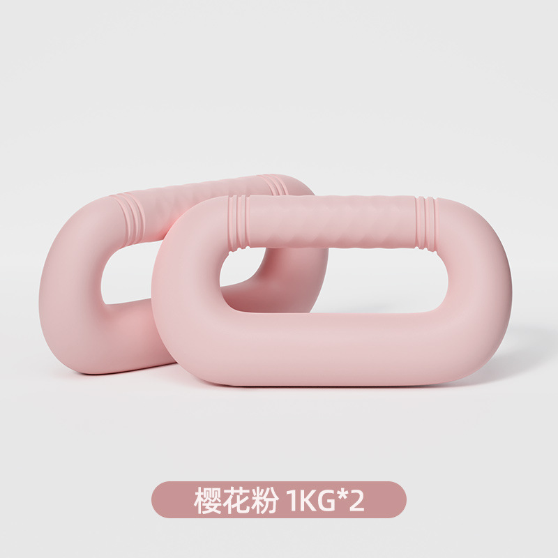 环形哑铃家用男女健身空击训练手握拳击负重运动跑步器材便携哑铃|undefined