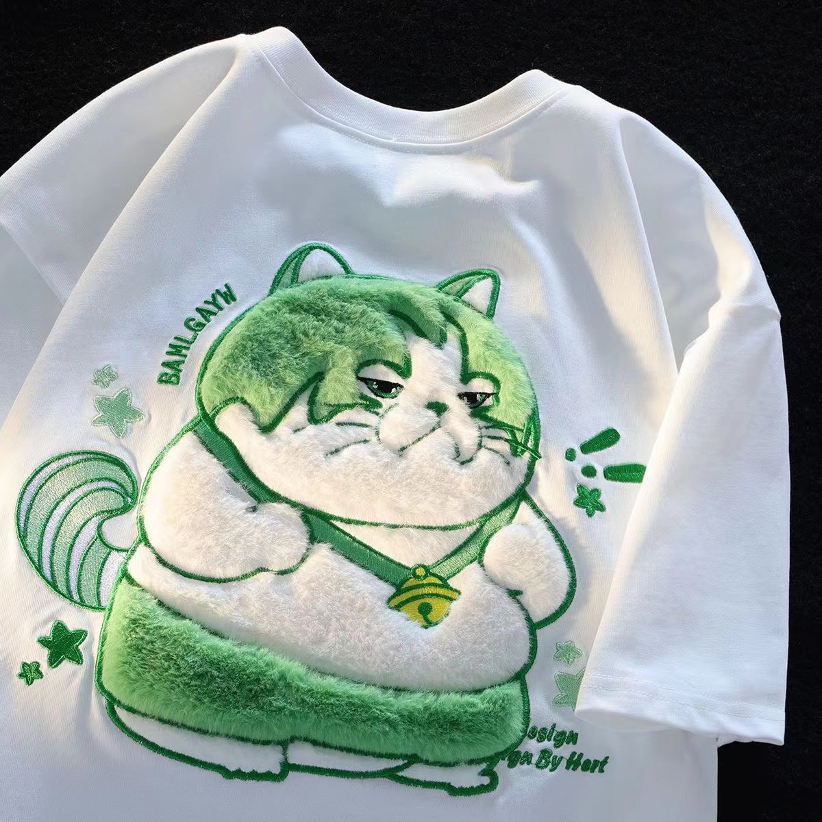 Cartoon Plush T-shirt 7