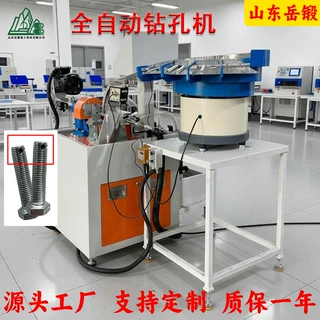 全自动钻孔机 双头同步钻孔作业 一次装夹两端成型 提升同心度