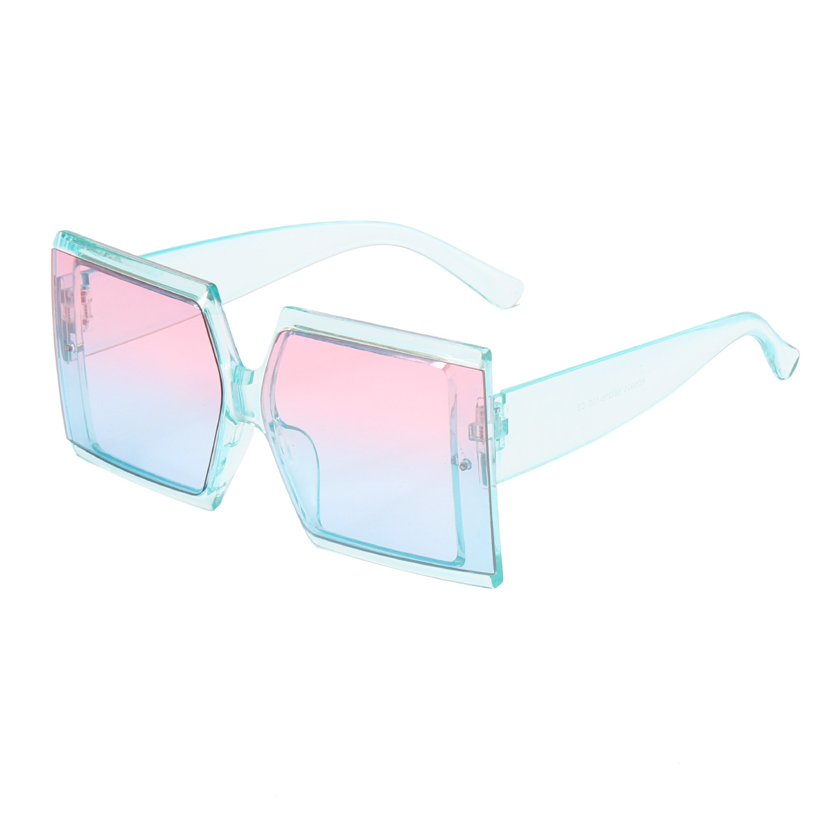 2021 nueva moda personalizada gafas de sol de Marco grande cómodo elegante marco cuadrado sol sombra gafas de sol de moda