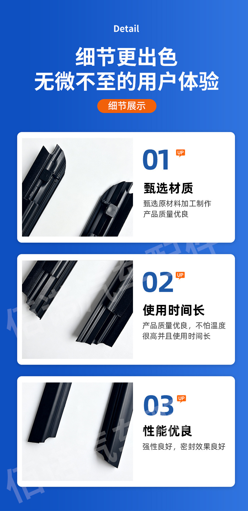 Window Trim Strips Suitable for Toyota Hiace 2005 Model Door Glass Exterior Trim Waterproof Sealing Strips
