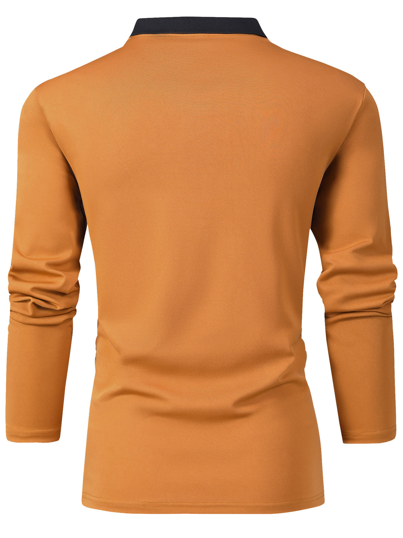 Lente en herfst poloshirt met rits voor heren_voghion.com