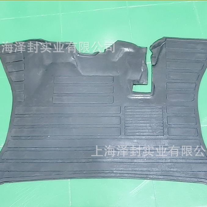 适用于丰田叉车驾驶室橡胶垫 53451-26600-71 驾驶室踏板脚垫