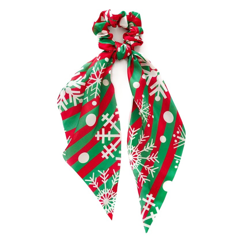 Europeo y americano transfronterizo Navidad intestino grueso anillo cinta accesorios para el cabello de las mujeres todo partido dos en uno Amazon cabello anillo cabeza accesorios al por mayor