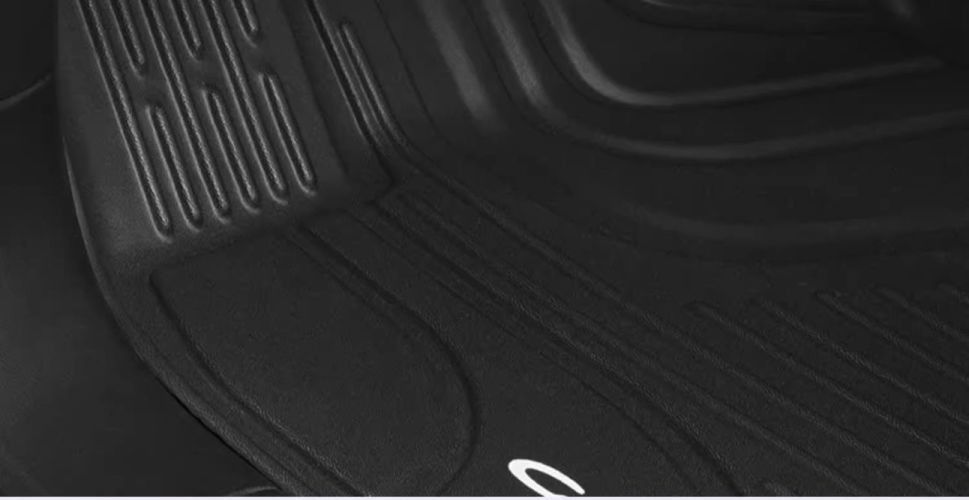 Cayenne car floor mats, Porsche Cayenne floor mats, upTPE model, fully specialized for new energy vehicles, ecoenne11 black