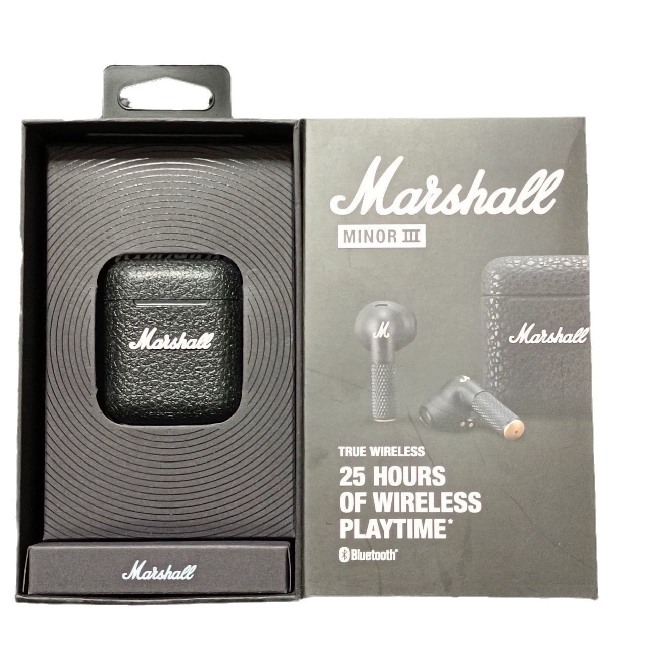 Беспроводные наушники (Marshal) M3, активное подавление шума ANC, Bluetooth, зарядный кейс