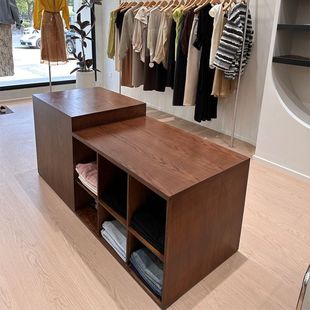 LP Internet Celebrant Women's Clothing Store Nakajima Shoe Bag Children's Clothing Store Nakajima Middle Display Cabinet Display Table Display