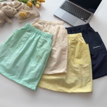 16267 �ļ��¿� Ůͯ����ɽϵ����ȹ ���´�ɫ�ڴ���ȹ һ������