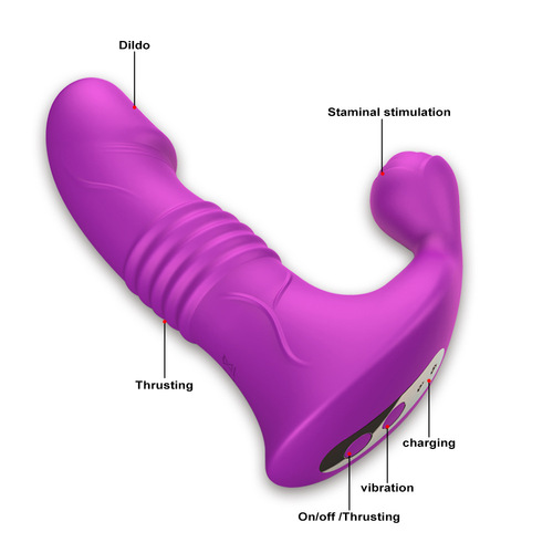 New Product APP Remote Control Women's Rose Telescopic Wearable Fully Automatic Men's Prostate Massager Adult Sex Toy