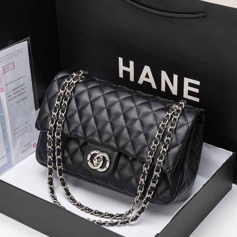 Women's Bags 2025 New Style Quilted Chain Bag Chanel-Style Shoulder Fashion Handbag High-Quality Crossbody Bag Cross-Border Women's Bags 2025 New Style Quilted Chain Bag Chanel-Style Shoulder Fashion Handbag High-Quality Crossbody Bag Cross-Border