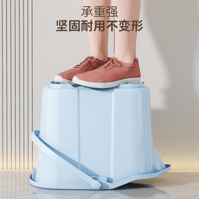 Extremely Cheap Thickened Mop Bucket Plastic Household Mop Bucket Single Bucket Old-Fashioned Mop