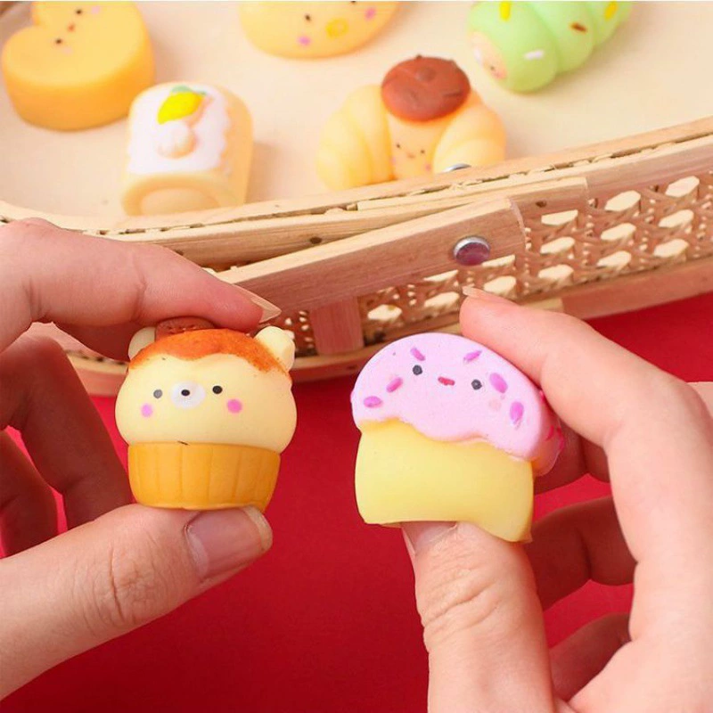 Squishy Blind Box Toy — Baking Cake Series, Anti-Stress Slow-Rise, Random 1-Pack