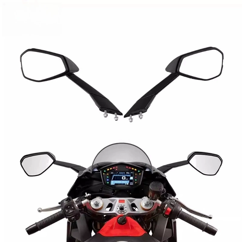 Подходит для Aprilia RS660 RSV4 21-23 годов выпуска, зеркало заднего вида, отражатель, зеркало заднего хода, экспортная версия
