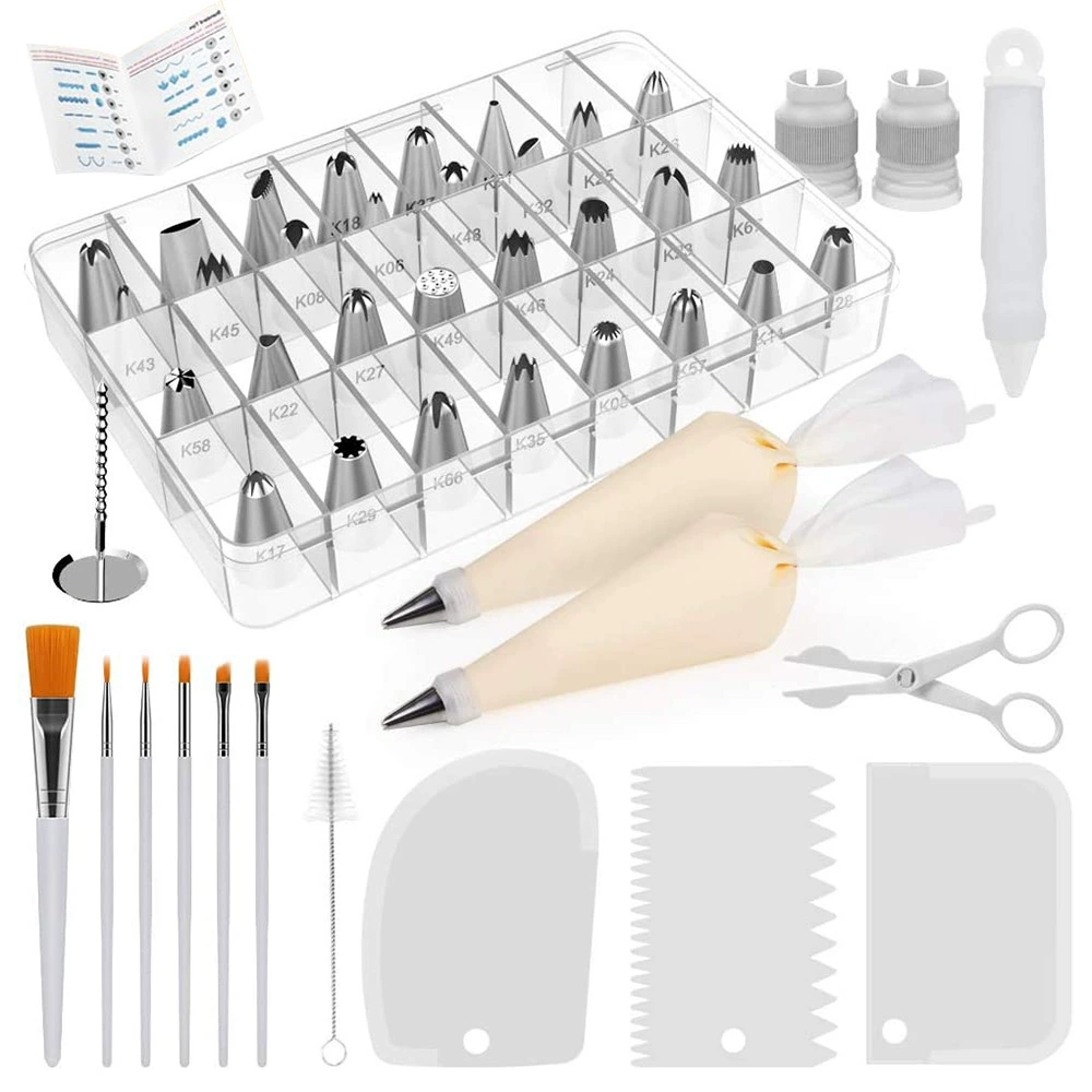 24 -head decorative mouth set decorator set box stainless steel decorative mouth set cake decorative mouth set