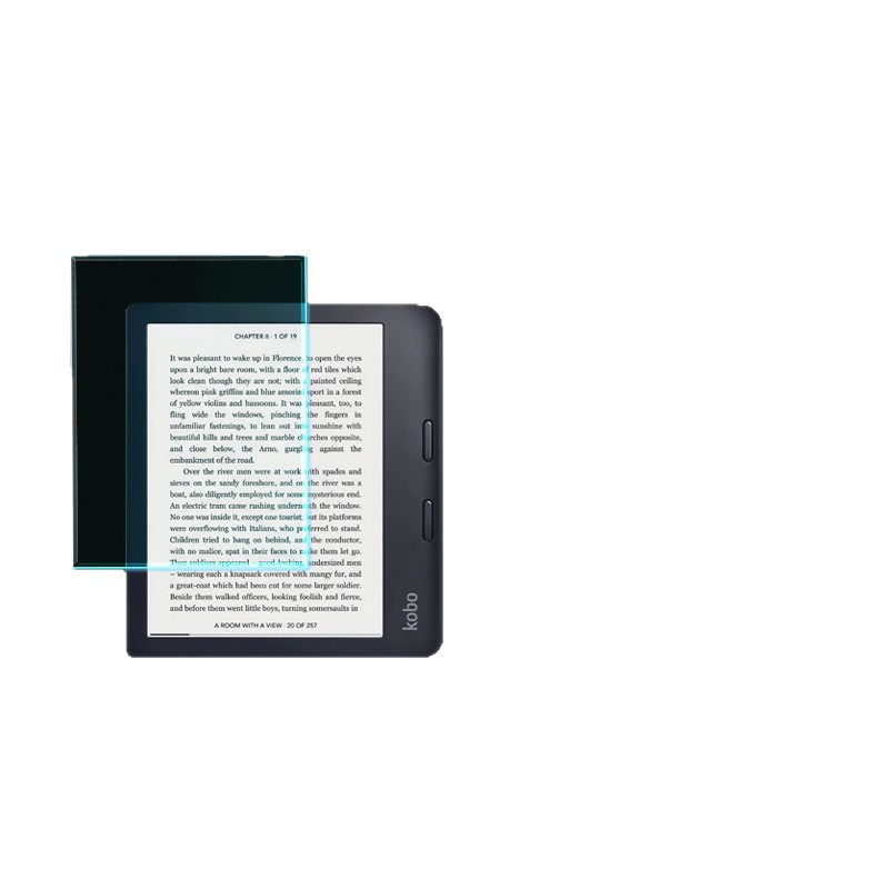 Aplicable para el lector de libros electrónicos Kobo LIbra2 película esmerilada placa protectora AR papel HD película blanda 7 pulgadas