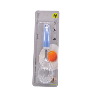 Leaflet Egg Beater Manual Stirring Rod Household Baking Tools Stainless Steel Cream Egg Cake Egg Mixer