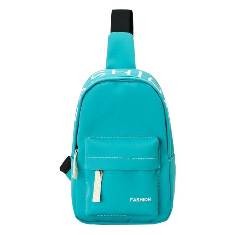 Bolso de pecho para niños coreanos, moda cool, letras simples, mini bolso de mochila para niños y niñas, bolso de comercio exterior transfronterizo para niños