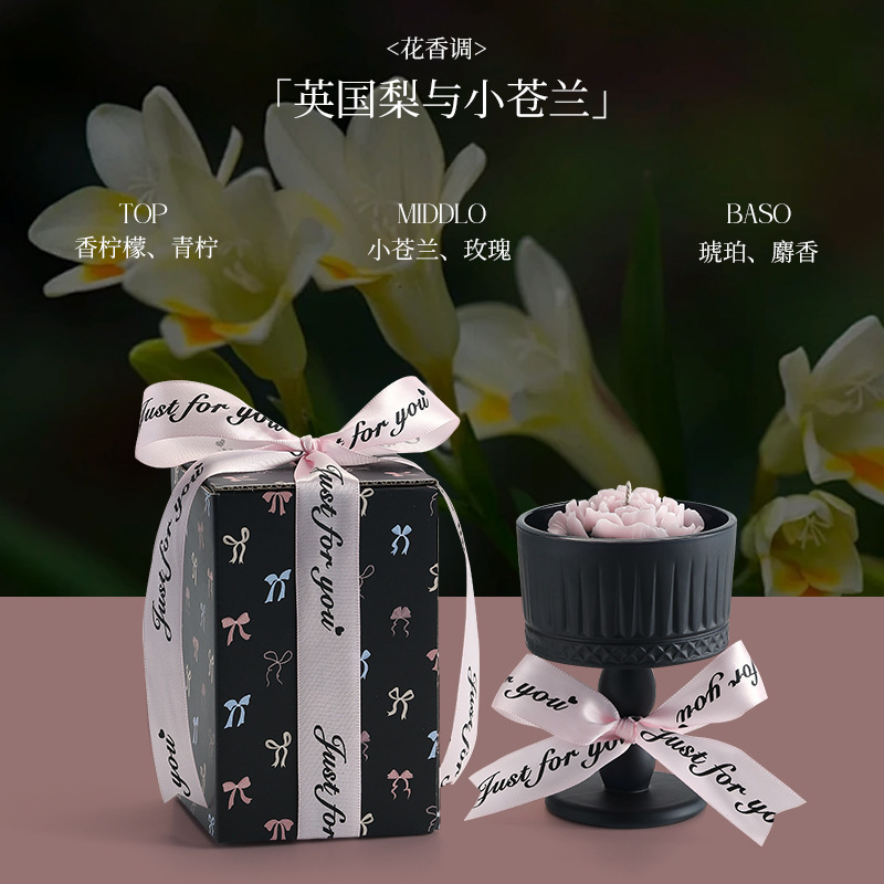 雅風山茶花アロマギフトボックス 誕生日 高級ギフト ホリデーギフト 大豆ワックス エッセンシャルオイル アロマディフューザー|undefined