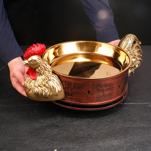 Creative Stainless Steel Characteristic Zodiac Dry Pot for Hotel Catering Special Chicken, Cattle and Sheep Dry Pot