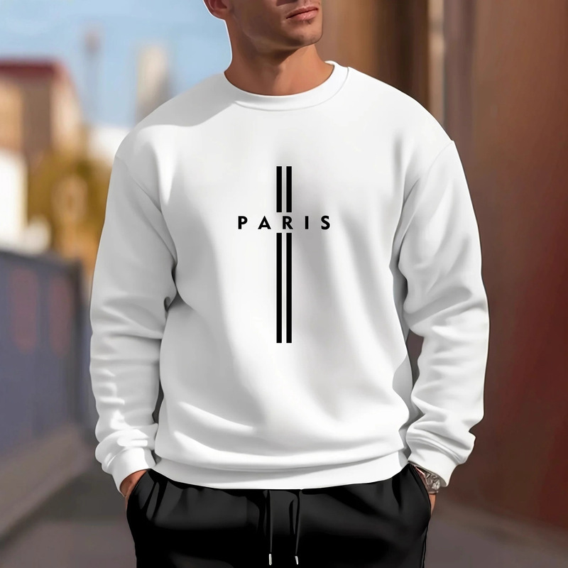 Dark Sweatshirt Women's Hoodie Gothic Couple Harajuku Large Size Letter Print Round Neck Sweatshirt