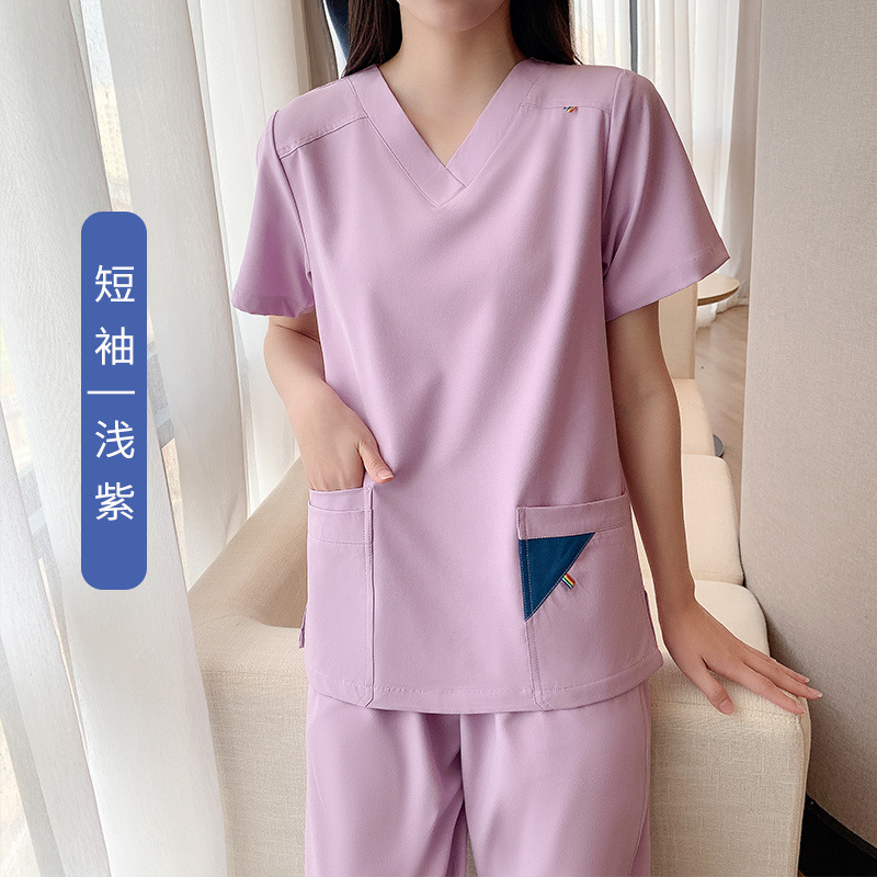 여성용 라벤더 반팔 [통관시 환불불가]