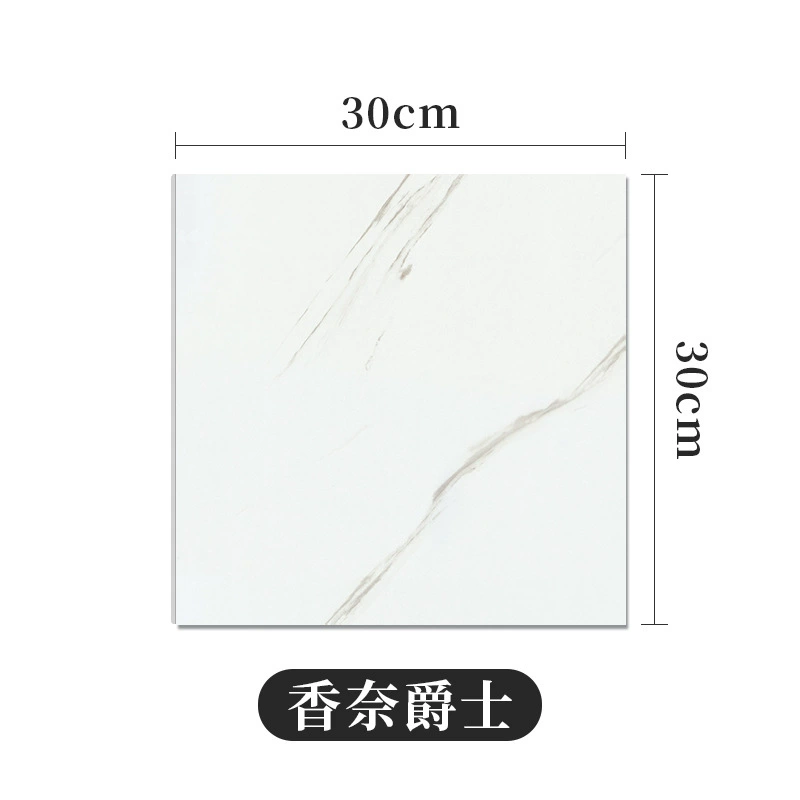 Self‑adhesive imitation tile sticker, 30×30 cm, 2.5 mm, waterproof oil‑proof with aluminum‑foil backing