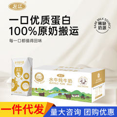 広西左江水牛純乳 210ml*10 大人、子供、妊婦、学生、ドロップシッピング栄養