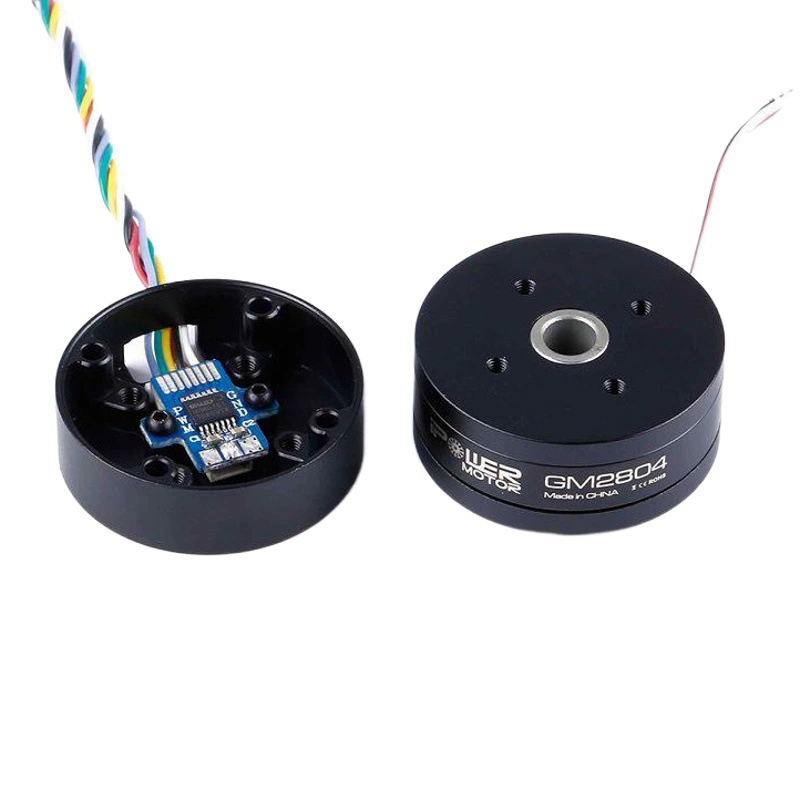 Индуктивный бесщеточный двигатель iFlight iPower GM2804 с двигателем кодировщика PTZ AS5048A