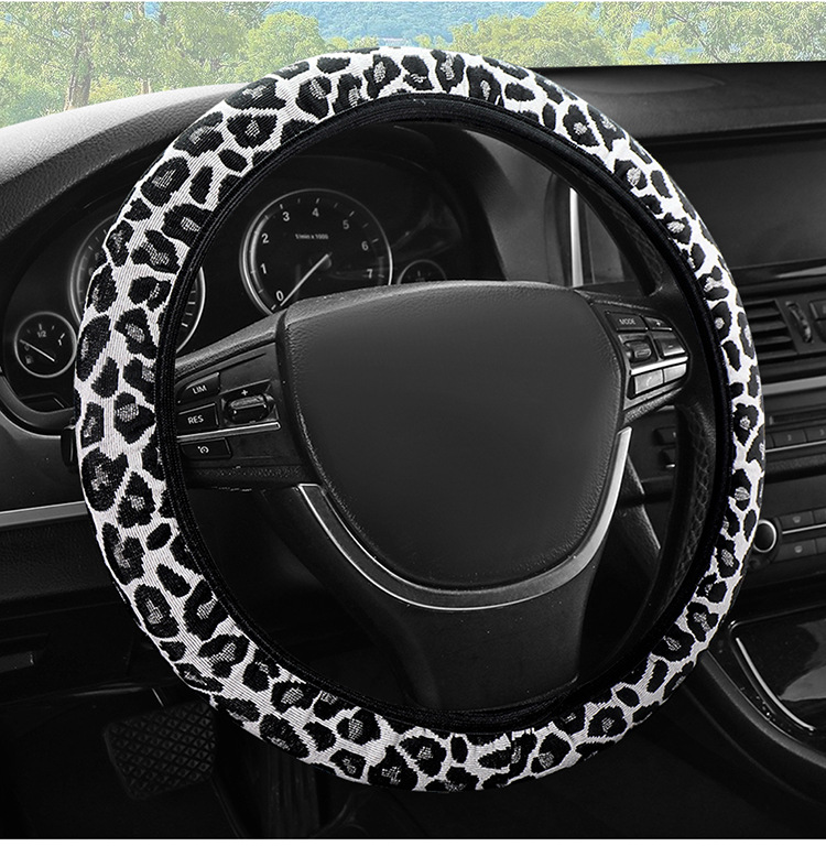 New Butterfly Steering Wheel Cover Without Inner Ring, Universal for All Seasons, Cute Decorative Women's Anti-Slip Handlebar Cover, Cross-Border Amazon