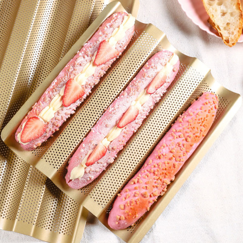 Rectangle bread cake baking tool stand oven accessories home use mold baking tray