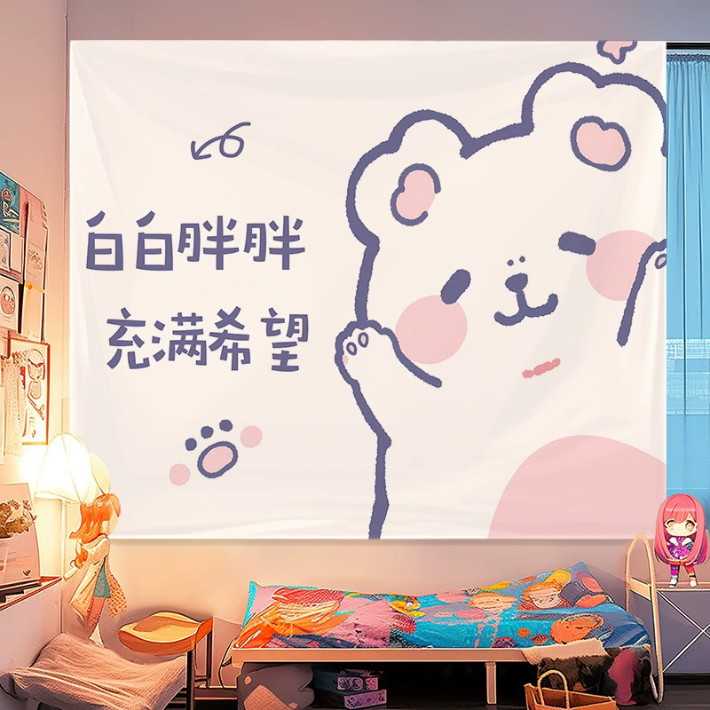 Постельное полотно Санрио Мели для стены hellokitty аренда дома декоративная тёплая романтическая подложка настенное полотнище