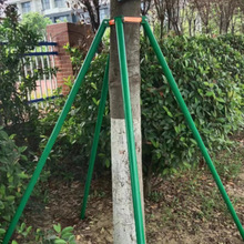云南树木支撑架金属护树架镀锌树撑撑杆绿化铁抱箍卡扣苗木园林