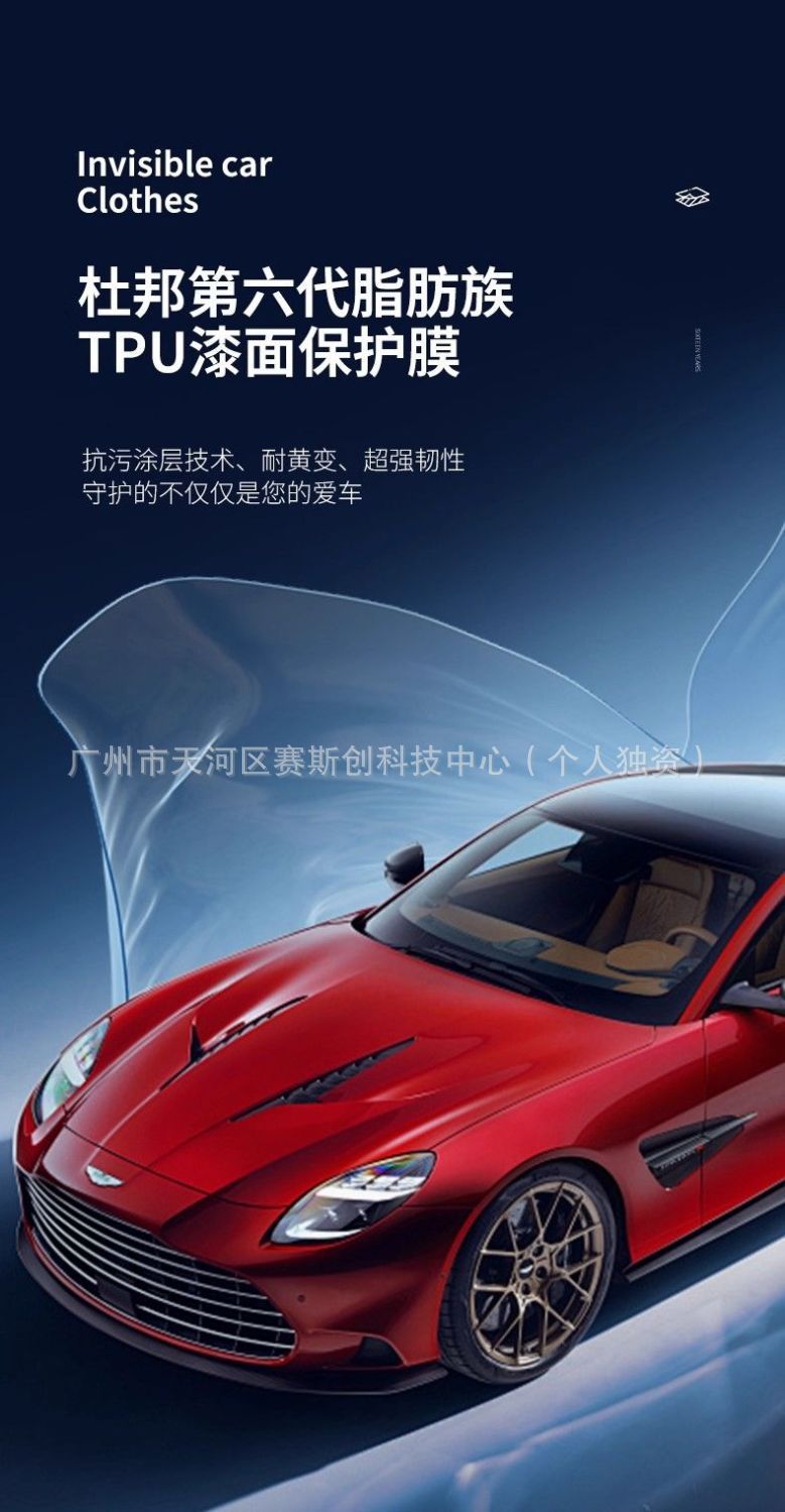 Imported Tpu Invisible Car Paint Protection Film, Tpu Car Film, Full Car Transparent Protective Film, Anti-Scratch Car Film
