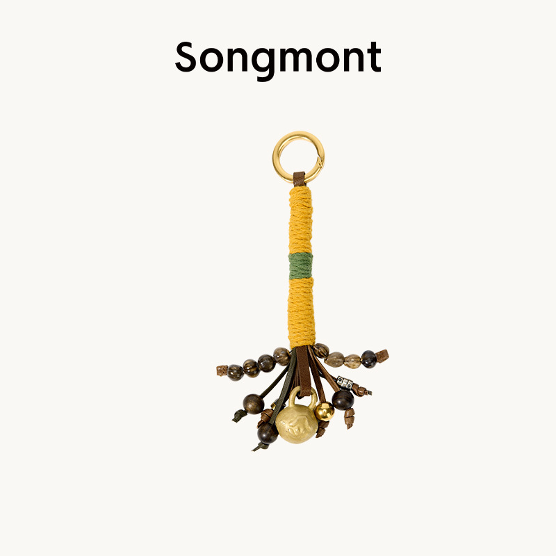 Songmont山下有松同行铃新中式设计师款时尚配饰百搭包包挂件|undefined