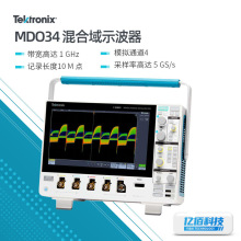 Tektronix̩�˔���ʾ����MDO34 3-BW-350��ͨ���ֳֻ����ʾ����