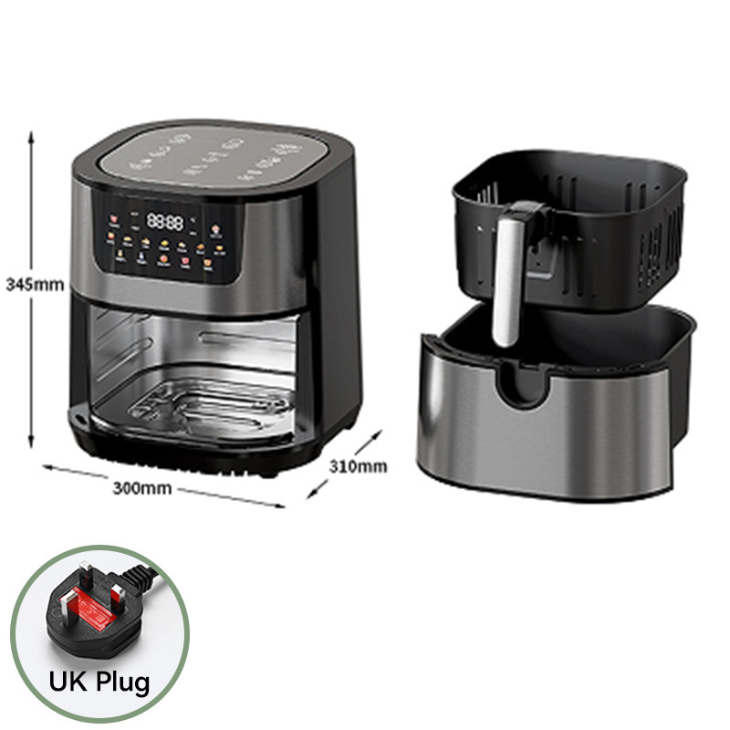 15L空气炸锅家用触屏上下加热双炸篮电烤箱跨境Air Fryer110V220V|undefined