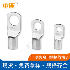 Zhonglian SC コールドプレス端子窓銅線ノーズ端子ヘッドワイヤー耳ワイヤー端子銅ノーズコネクタ