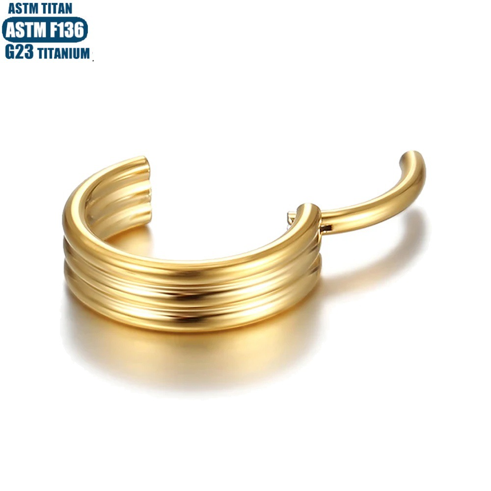 Labret piercing jewelry detail image