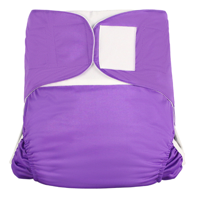 Pañales de tela lavables para adultos mayores con cierre mágico, pañales con bolsillo a prueba de fugas, almohadilla para orina, ropa interior con cierre mágico.