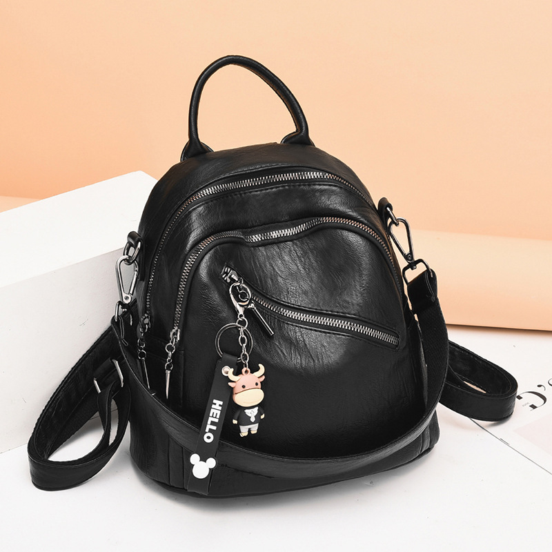 Mochila de mujer 2024 nueva moda mochila de mujer coreana, bolso de viaje universal, bolso pequeño, bolso de estudiante de gran capacidad para mujeres