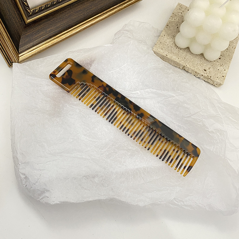 Women's Simple Style Classic Style Geometric Acetic Acid Sheets Stoving Varnish Hair Combs display picture 10