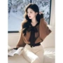咖色独特别致2025毛衣
